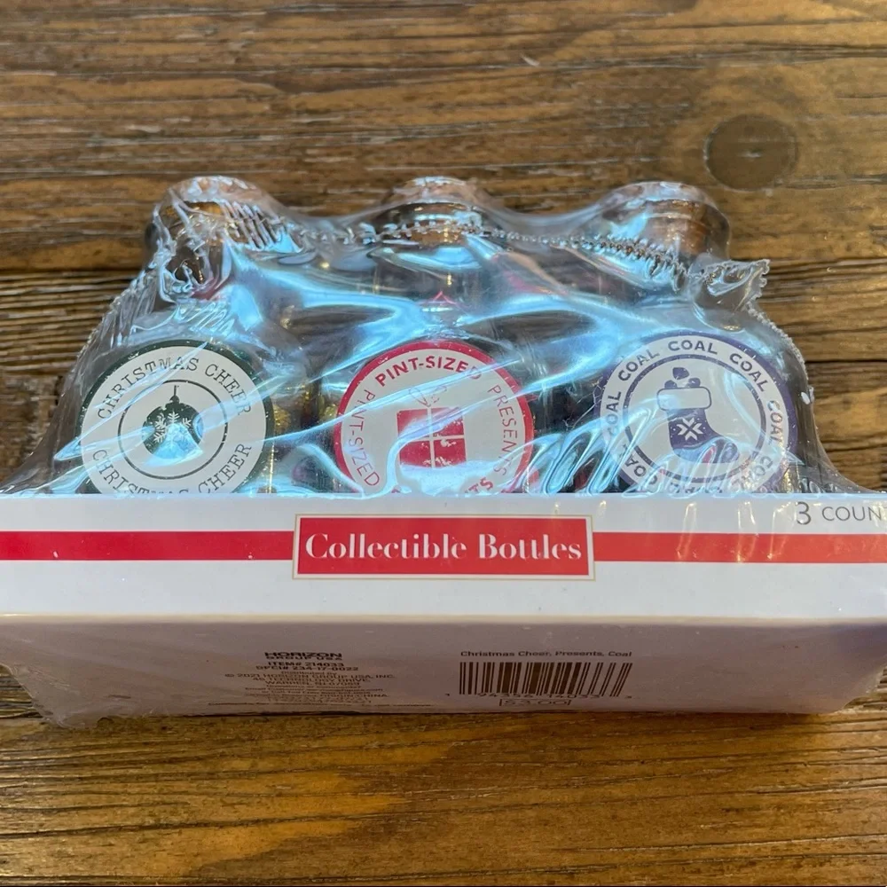 Target 🎯 Bullseye Collectible Christmas Bottles